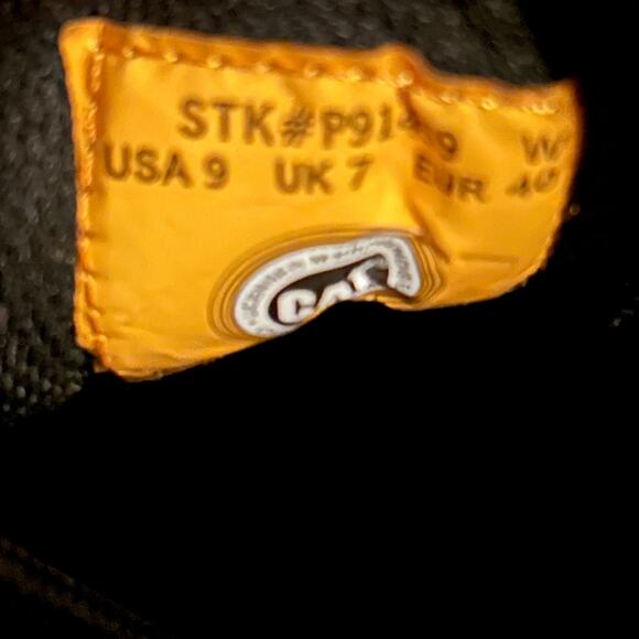 New Caterpillar Composite Toe Invader Sneakers Black Women's 9B NWOB CT T1455 - Picture 11 of 12